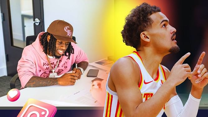 Trae Young mocks and ridicules Kai Cenat's NBA All-Star Celebrity Game performance: "They wasn't passing you the ball"
