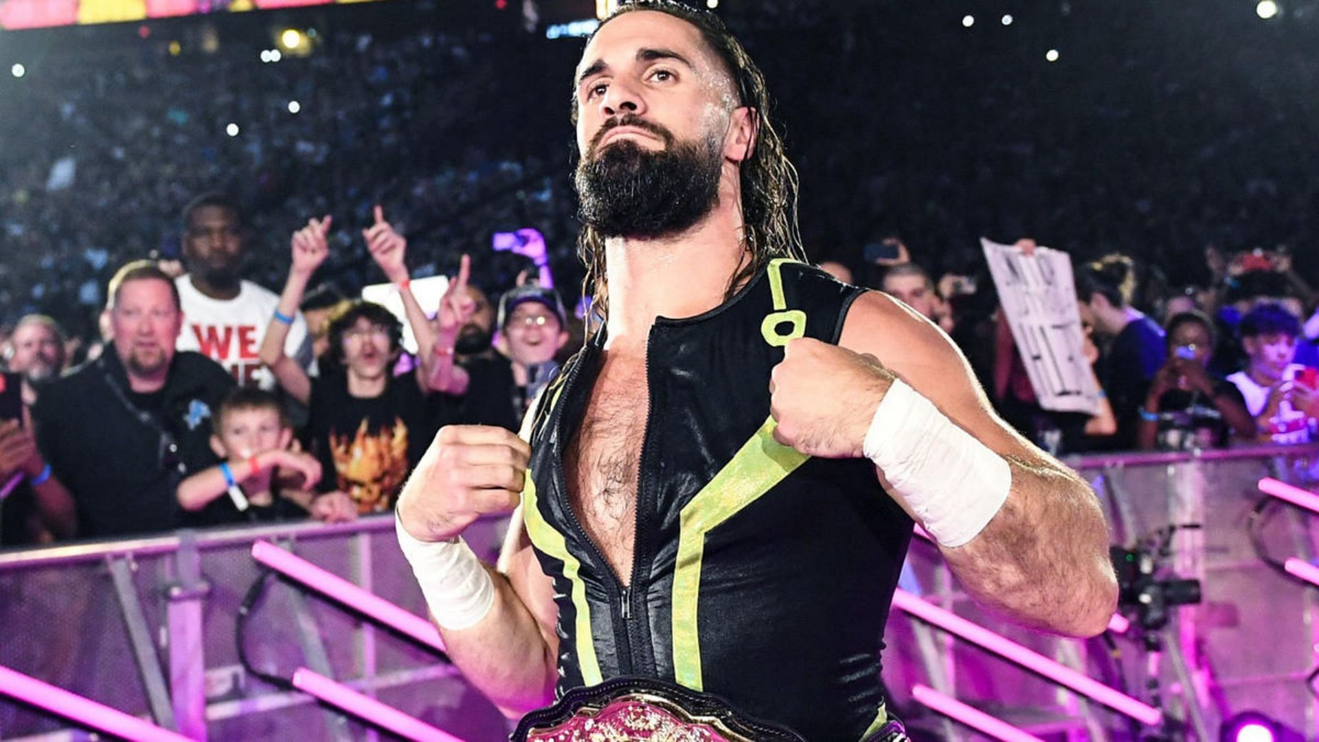 WWE World Heavyweight Champion Seth Rollins