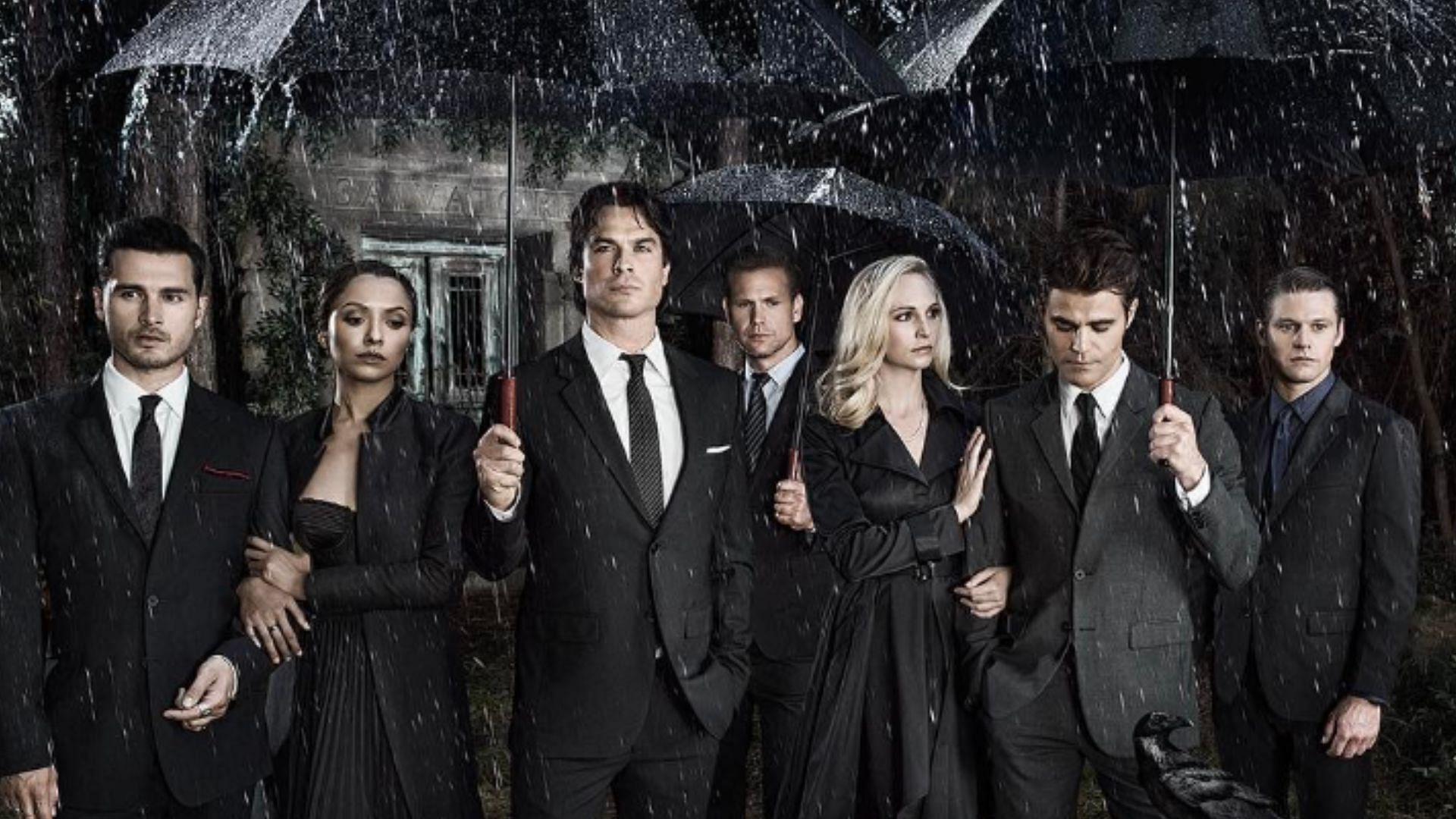 Cast of The Vampire Diaries (Image via Instagram @thecwtvd)