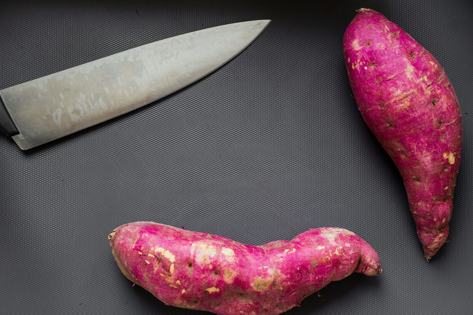 Take long and thin sweet potatoes to make this dish (Image by Louis Hansel/Unsplash)