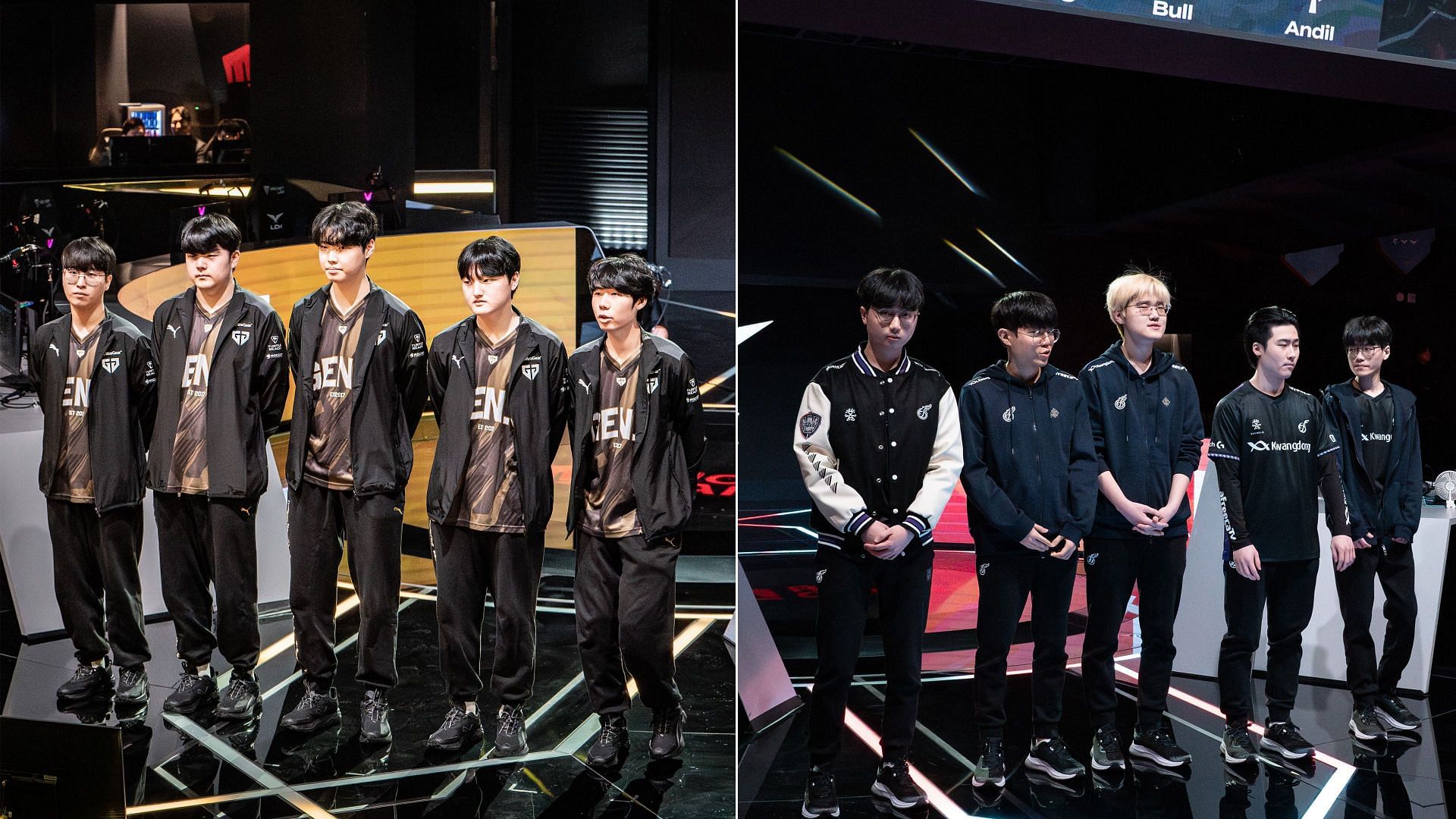 LCK Spring 2024 Group Stage features GenG vs Kwangdong Freecs (Image via LCK)