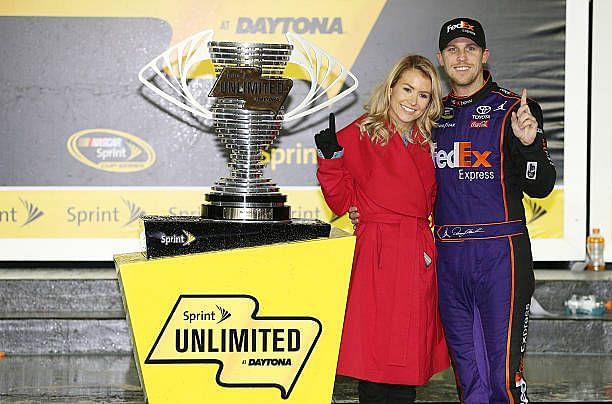 Who is Denny Hamlin’s girlfriend, Jordan Fish?