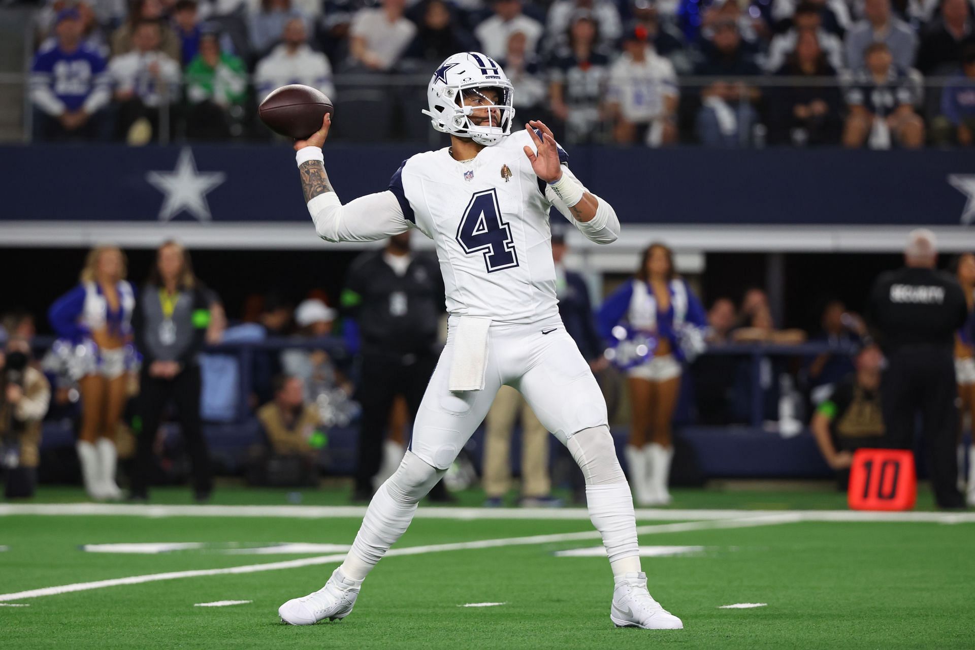 Dak Prescott during Philadelphia Eagles vs. Dallas Cowboys