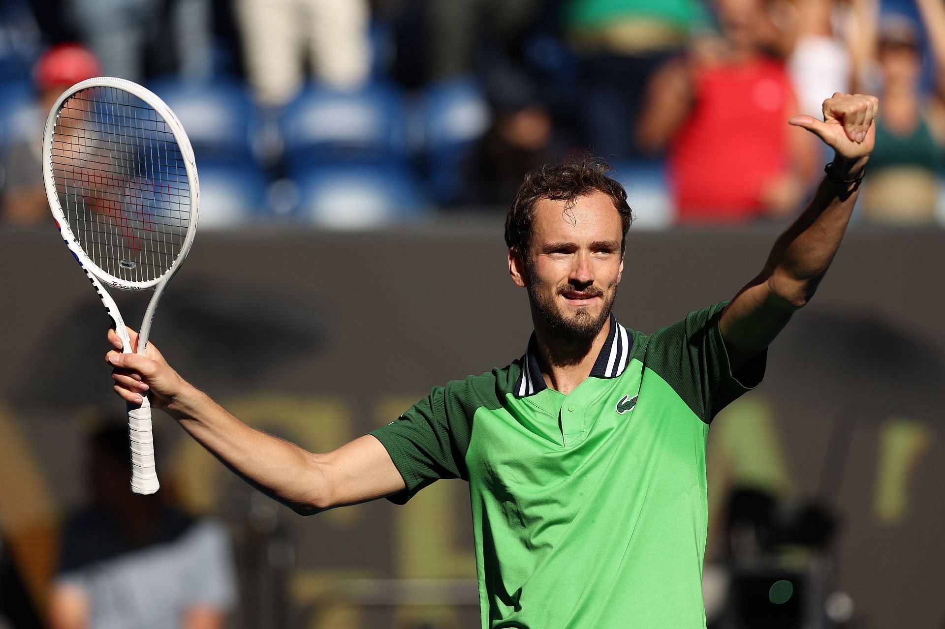 Daniil Medvedev at the 2024 Australian Open.