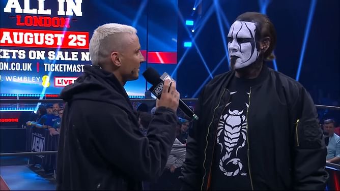 Sting and Darby Allin receive unexpected challenge for the AEW Tag Team Titles and it's not The Young Bucks