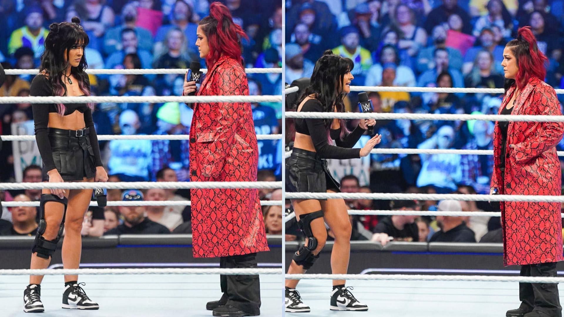 Bayley and Dakota Kai had an intense talk on WWE SmackDown