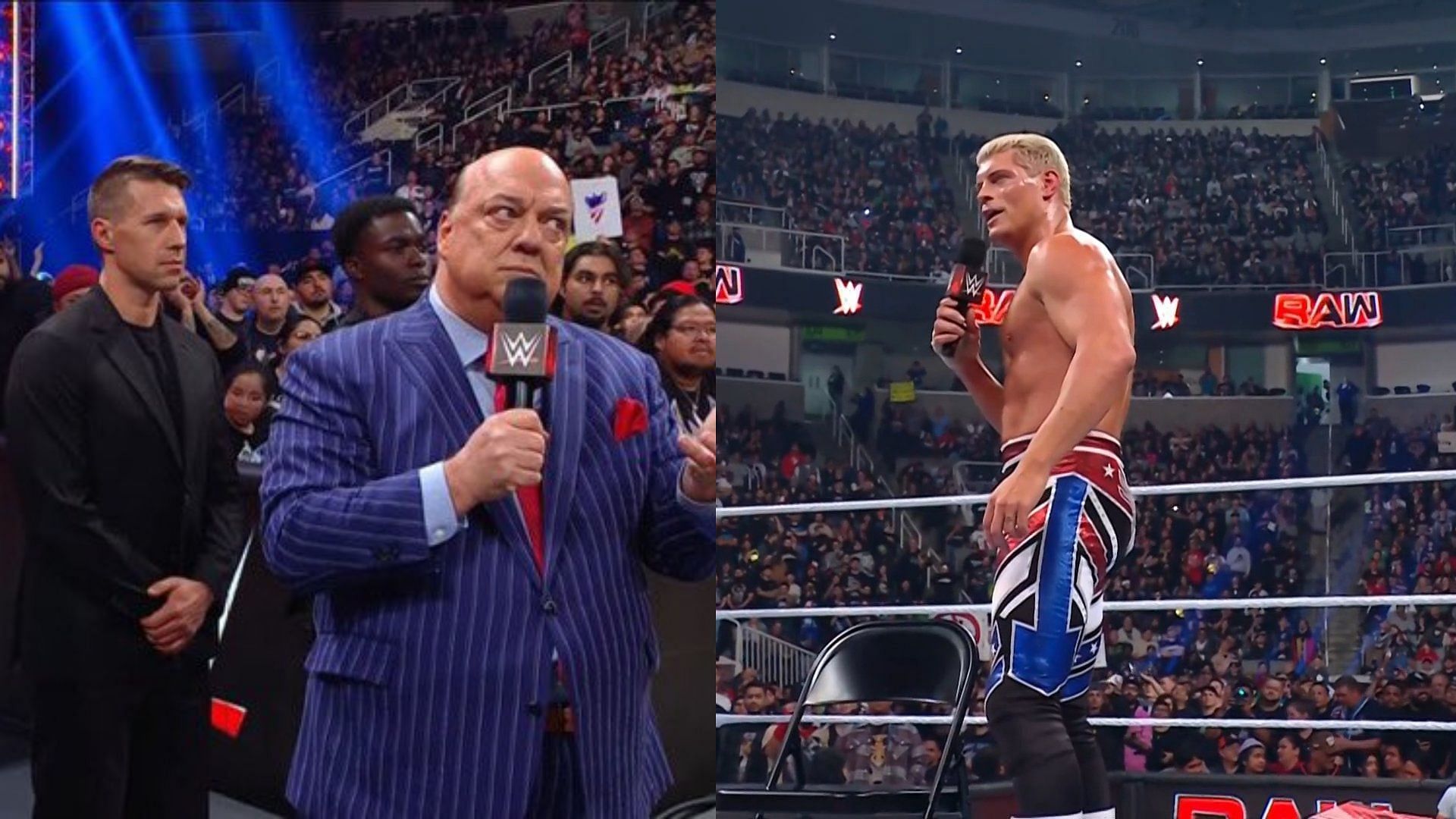 wwe raw main event cody rhodes paul heyman