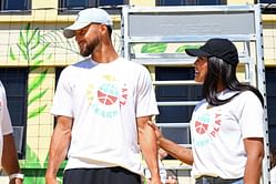 "I know one bridesmaid in movie" - Steph Curry is stoked about Ayesha Curry's debut Netflix movie with Lindsay Lohan