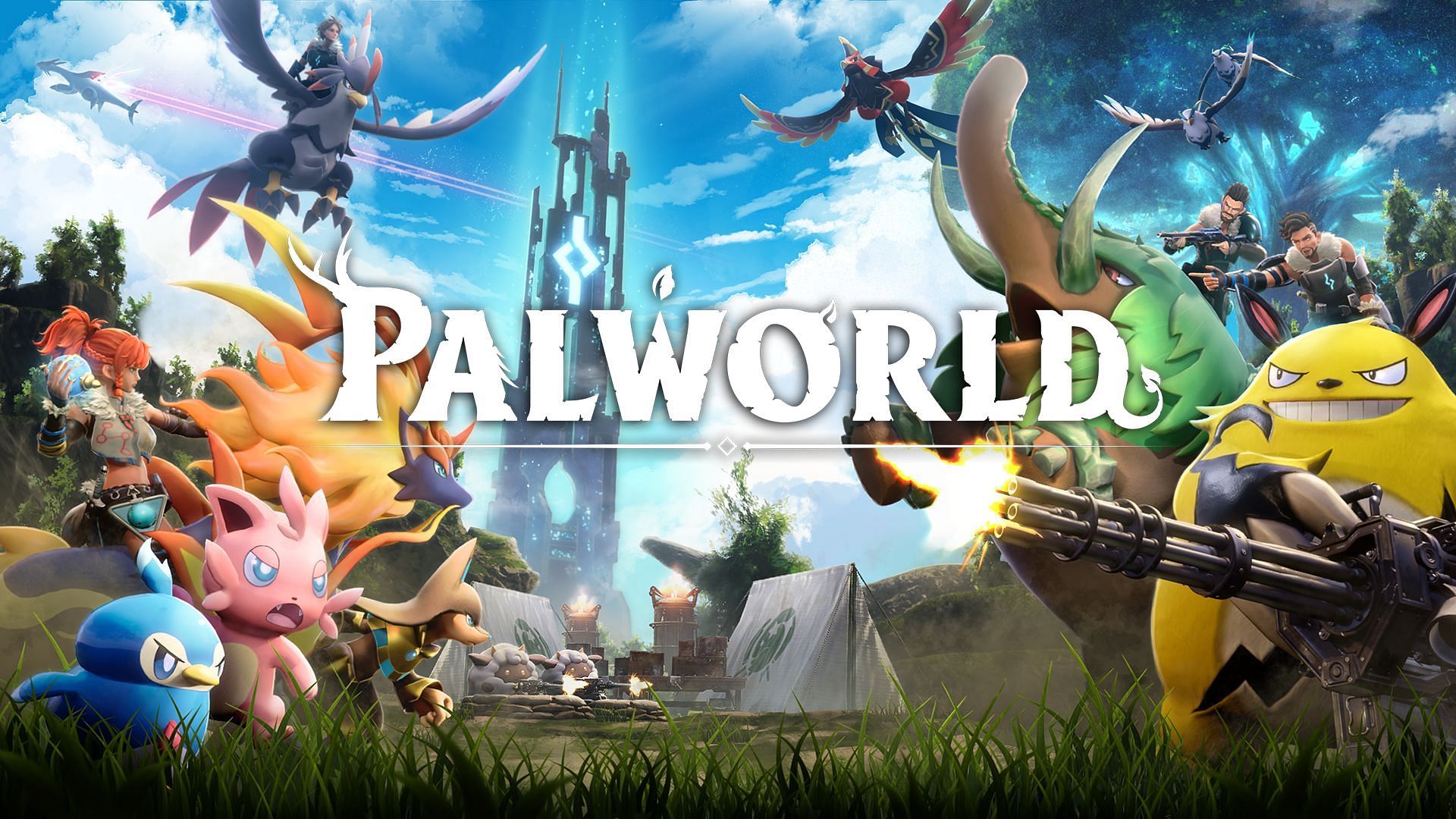 Official artwork for Palworld (Image via Pocket Pair, Inc.)