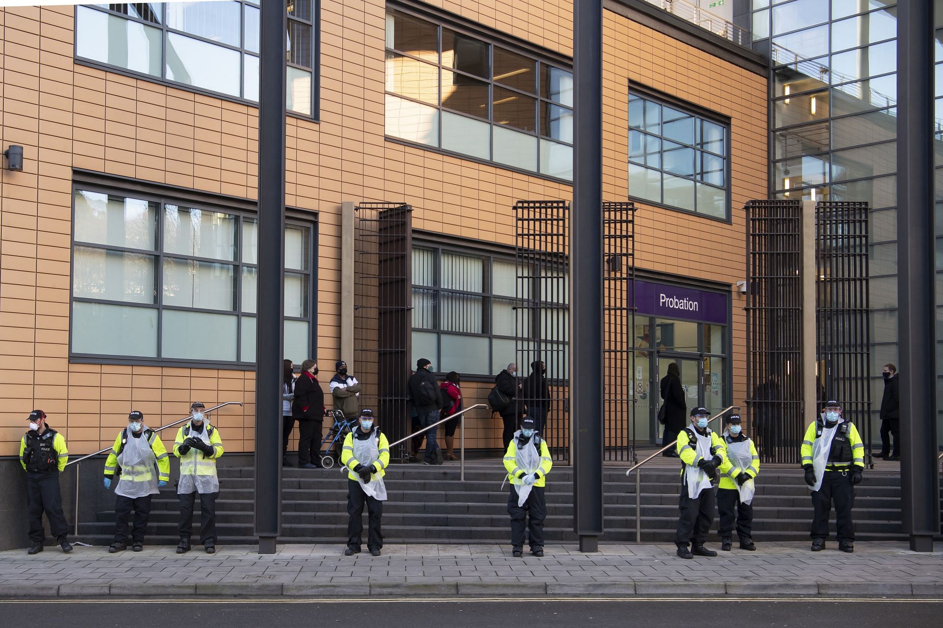 Court Hearing For Four Charged In Toppling Of Colston Statue