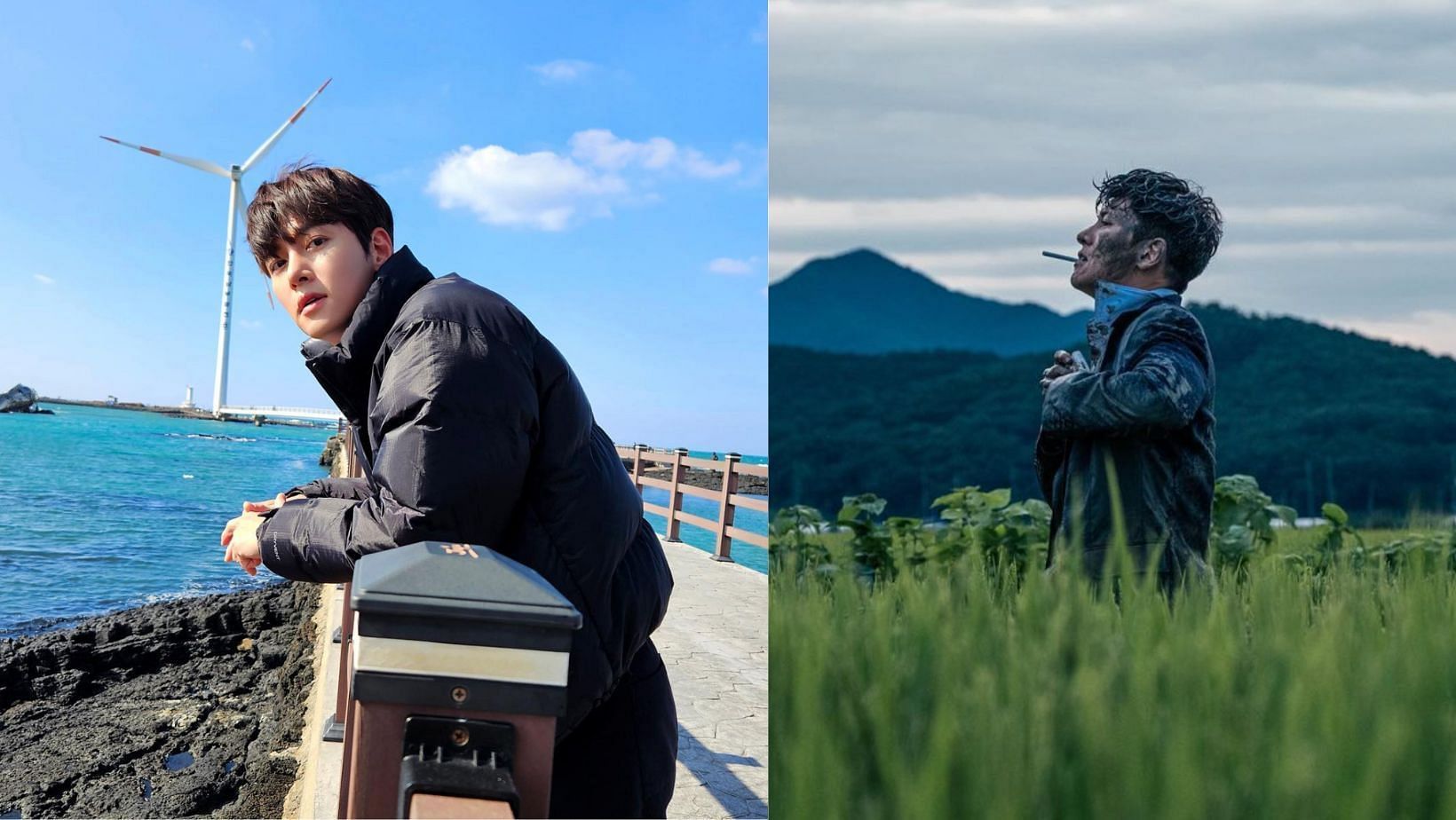 Ji Chang-wook receives severe backlash for indoor smoking on sets of Welcome To Samdal-ri, actor acknowledges behaviour. (Images via Instagram/@jichangwook)