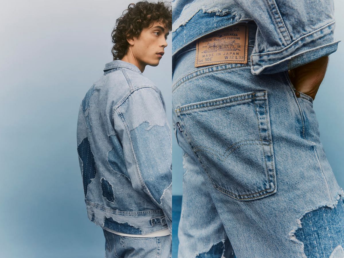 Levi&#039;s Spring/Summer 2024 &quot;Made in Japan&quot; collection (Image via Levi)