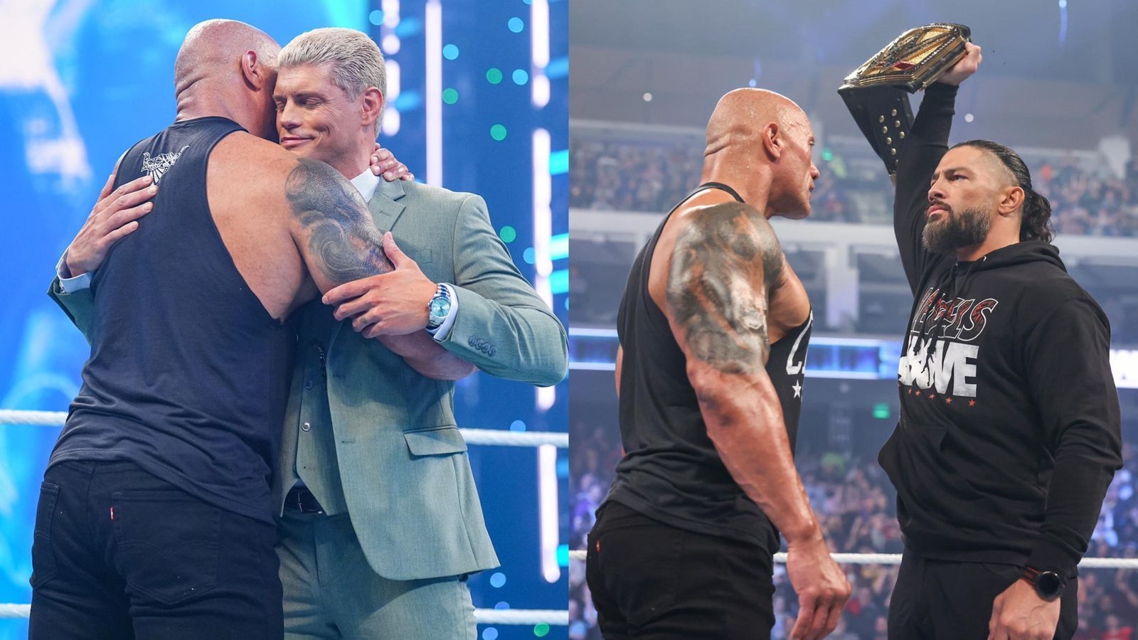 WWE: The Rock Breaks Silence After Seemingly Taking Away Cody Rhodes ...