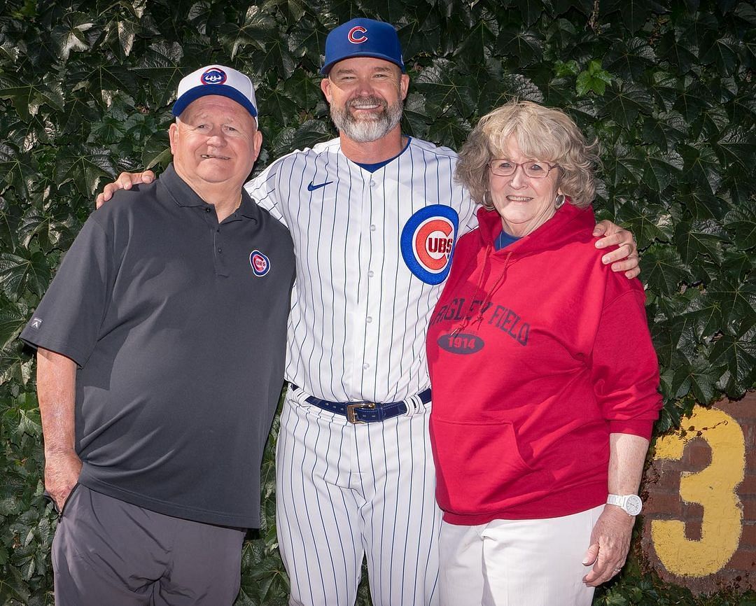 Chicago Cubs Manager David Ross Family
