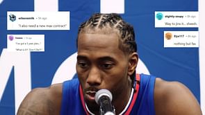 “I also need a new max contract”: Kawhi Leonard’s witty response to season-long availability draws hilarious reactions from NBA fans