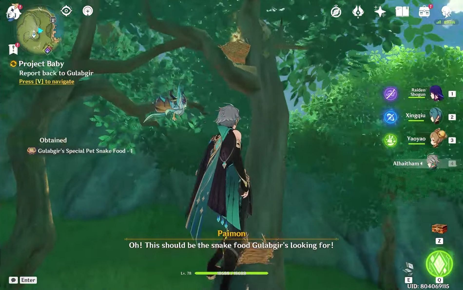 Strange Tiny Hats location (Image via YouTube/ZenQiuGaming)