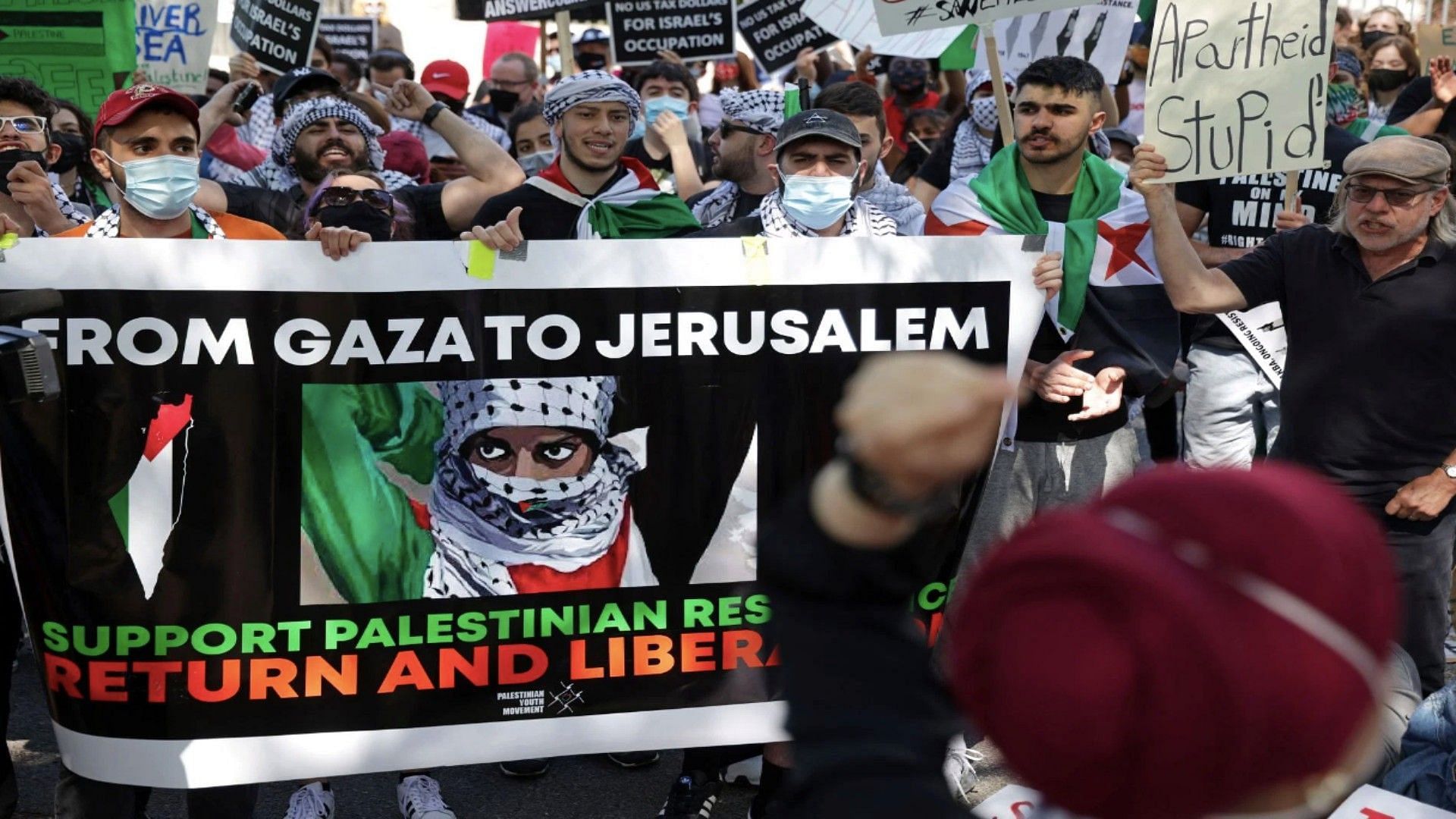 Activists Protest Israel