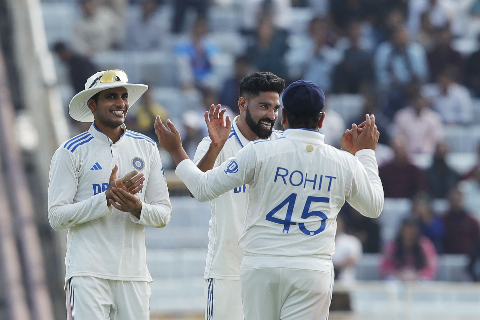 Mohammed Siraj was ecstatic after dismissing Ben Foakes