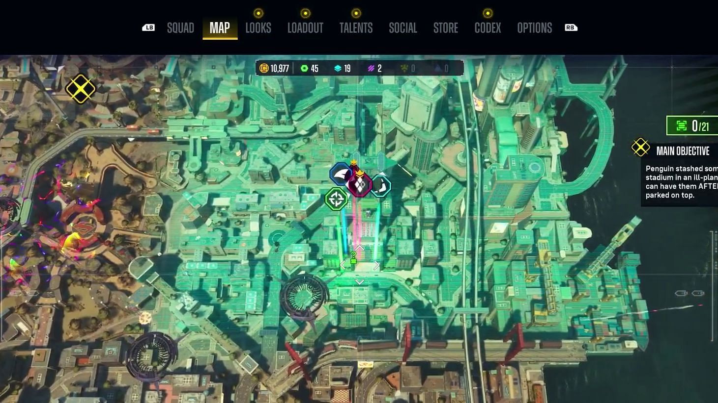 Trophy number 6 spot as marked on the map (Image via YouTube/Pixelz)