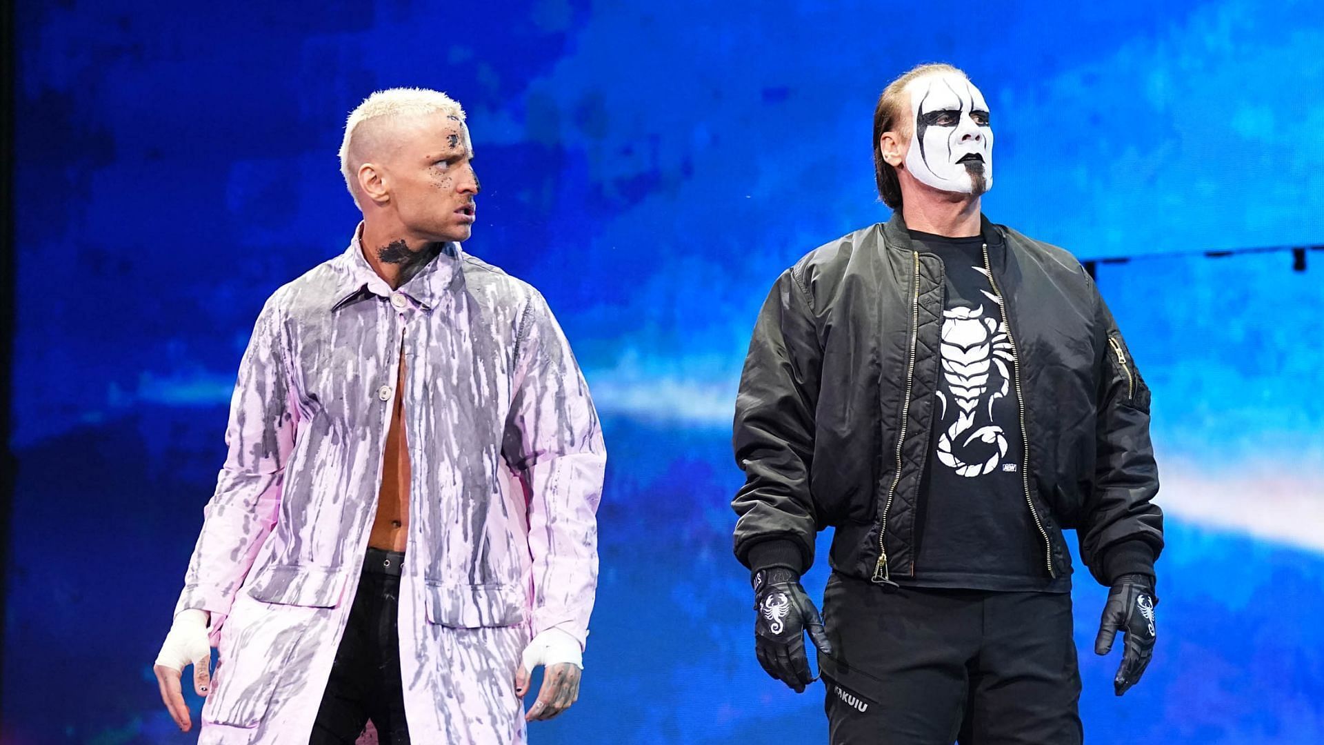 Sting and his mentee Darby Allin are undefeated as a tag team