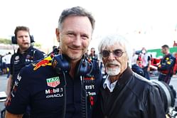 Bernie Ecclestone refutes claims of him suggesting Christian Horner resign from Red Bull