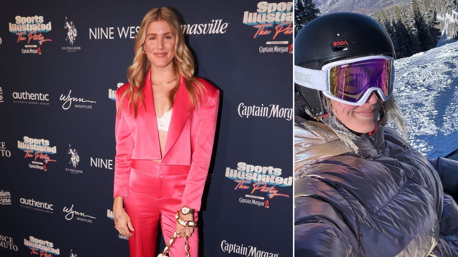 Eugenie Bouchard goes skiing in Colorado