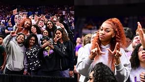 “We them boyzz” - $1.7 million NIL-valued Angel Reese hypes up LSU team as Matt McMahon’s crew thrashes Kentucky in nail-biting showdown