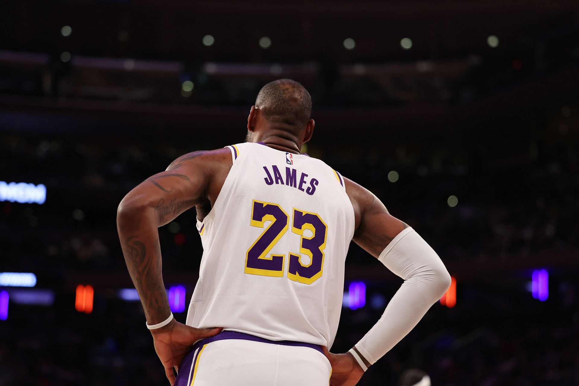Los Angeles Lakers star LeBron James has long indicated his desire to play with his son, Bronny. That possibility certainly impacts Bronny James&#039; NBA draft stock.