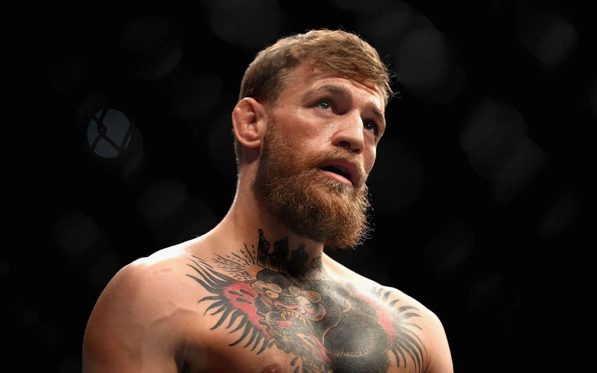 Conor McGregor (pictured) drops hints about potential return at the much anticipated UFC 300 card [Image Courtesy: @GettyImages]