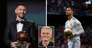 “When Ronaldo, Messi, they win the Ballon d’Or, it’s never robbed” - Mourinho responds to Wesley Sneijder claiming 2010 Ballon d’Or was unfair