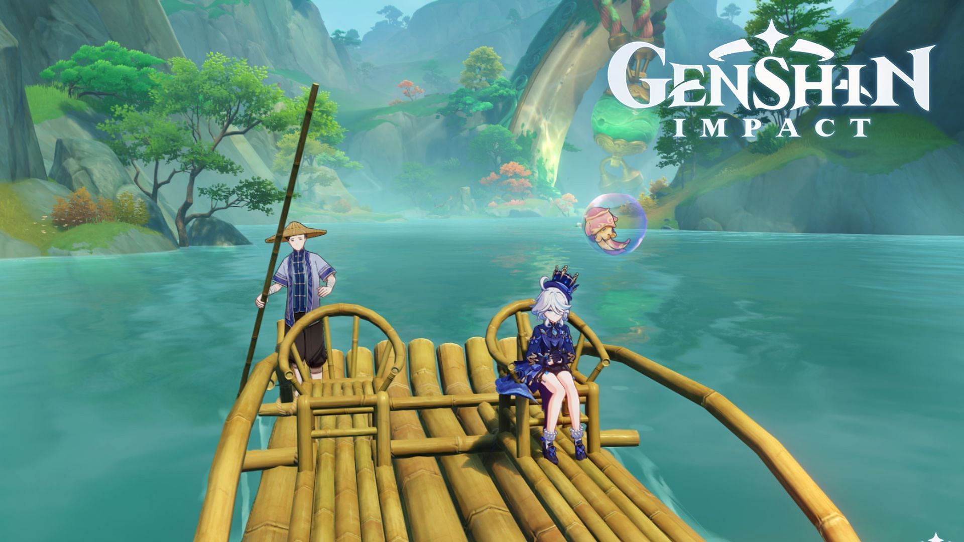 A guide on how to take a boat ride in Genshin Impact Chenyu Vale (Image via HoYoverse)