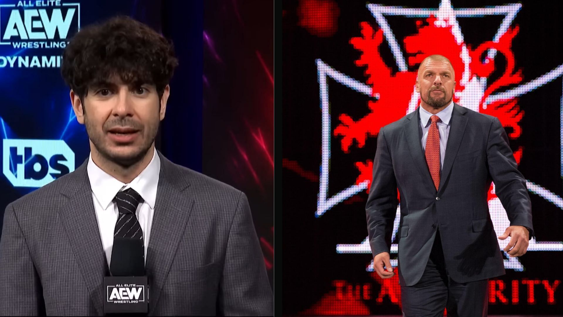 Tony Khan and Triple H are the respective Creative Heads of AEW and WWE
