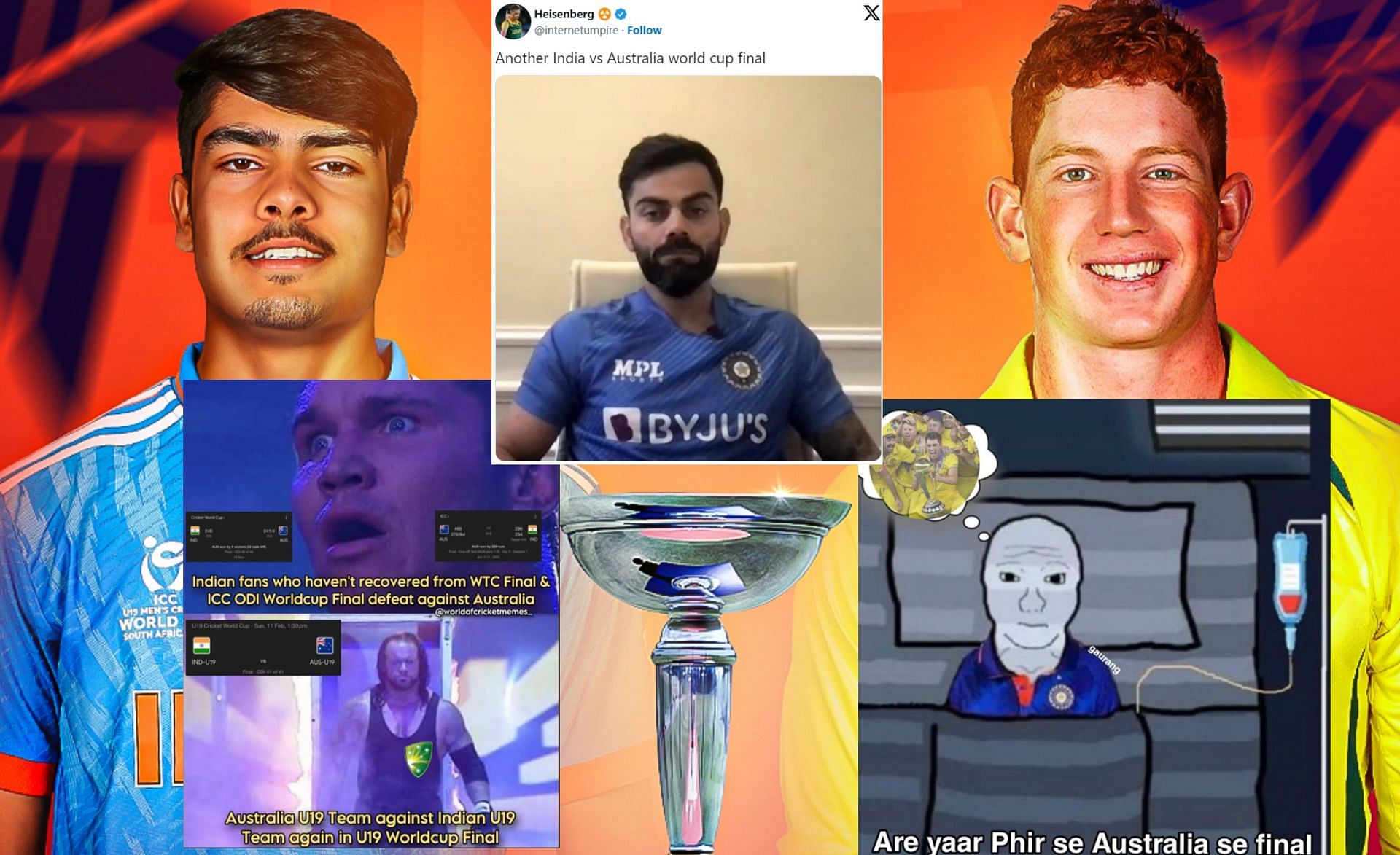 Fans react after Australia reach final of 2024 Under 19 World Cup.
