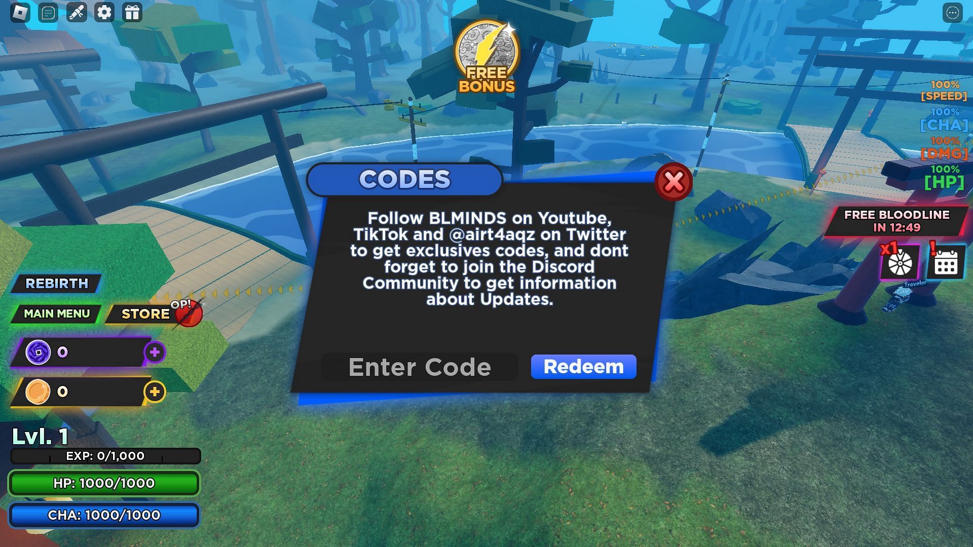 Active codes for Kage Tycoon (Image via Roblox)