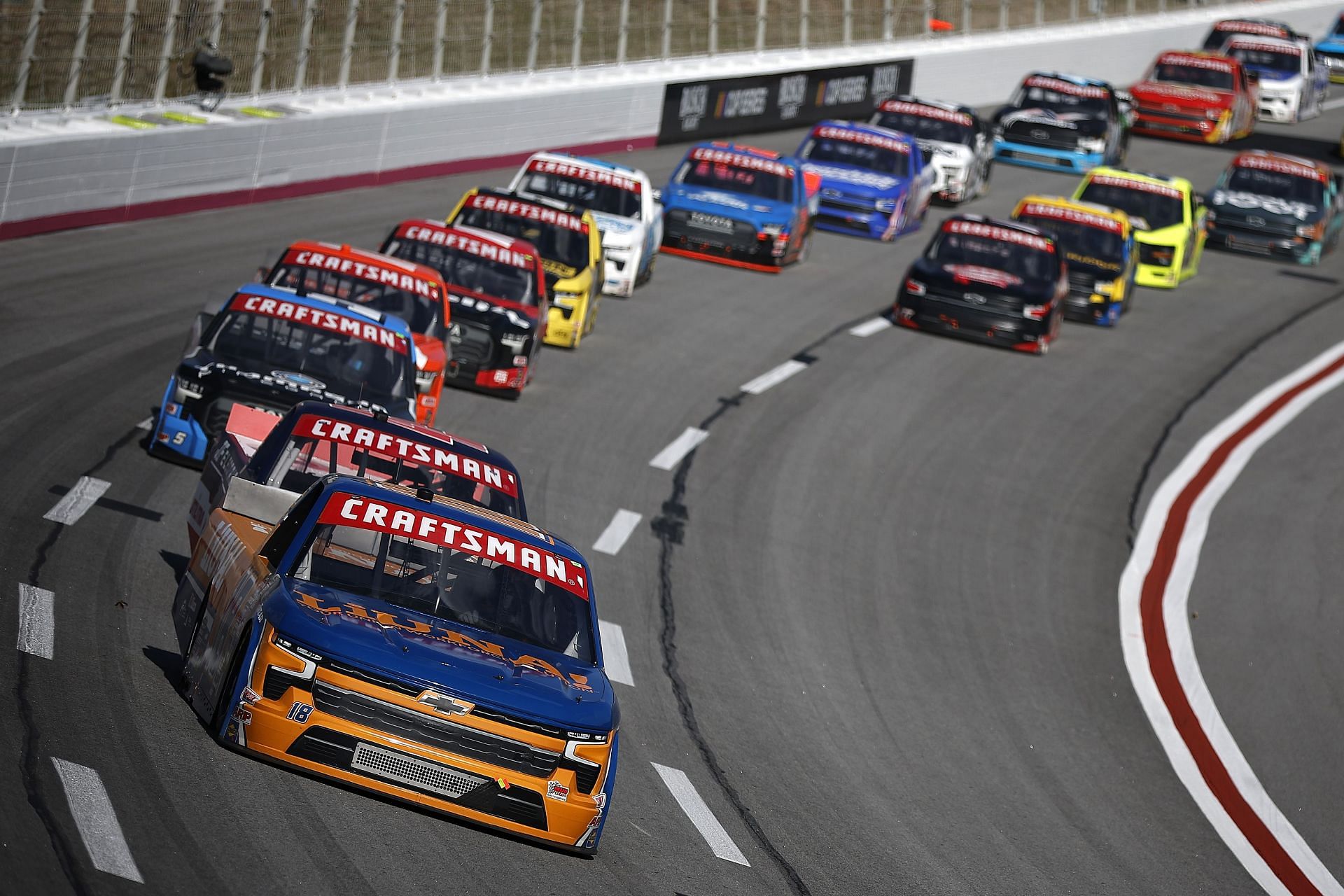 NASCAR 2024 Truck Series What does the points table look like after