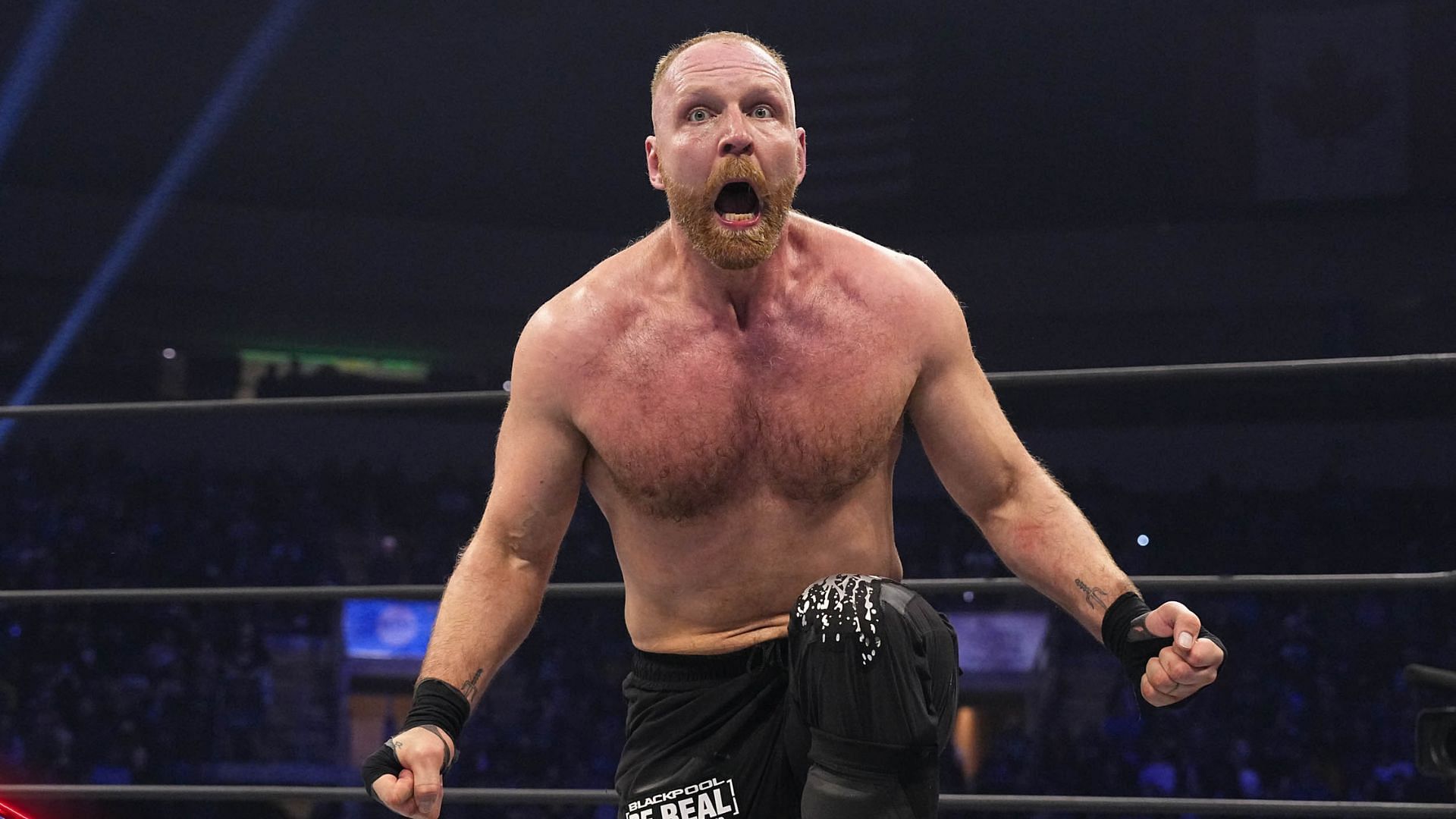 Jon Moxley is a former AEW World Champion and a member of the Blackpool Combat Club [Photo courtesy of AEW