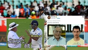 "Umpire: u can't do that, Ash: yes I can as per ICC rule 2.1.2.2 One (1)" - Top 10 funny memes after Ravichandran Ashwin's angry chat with umpire