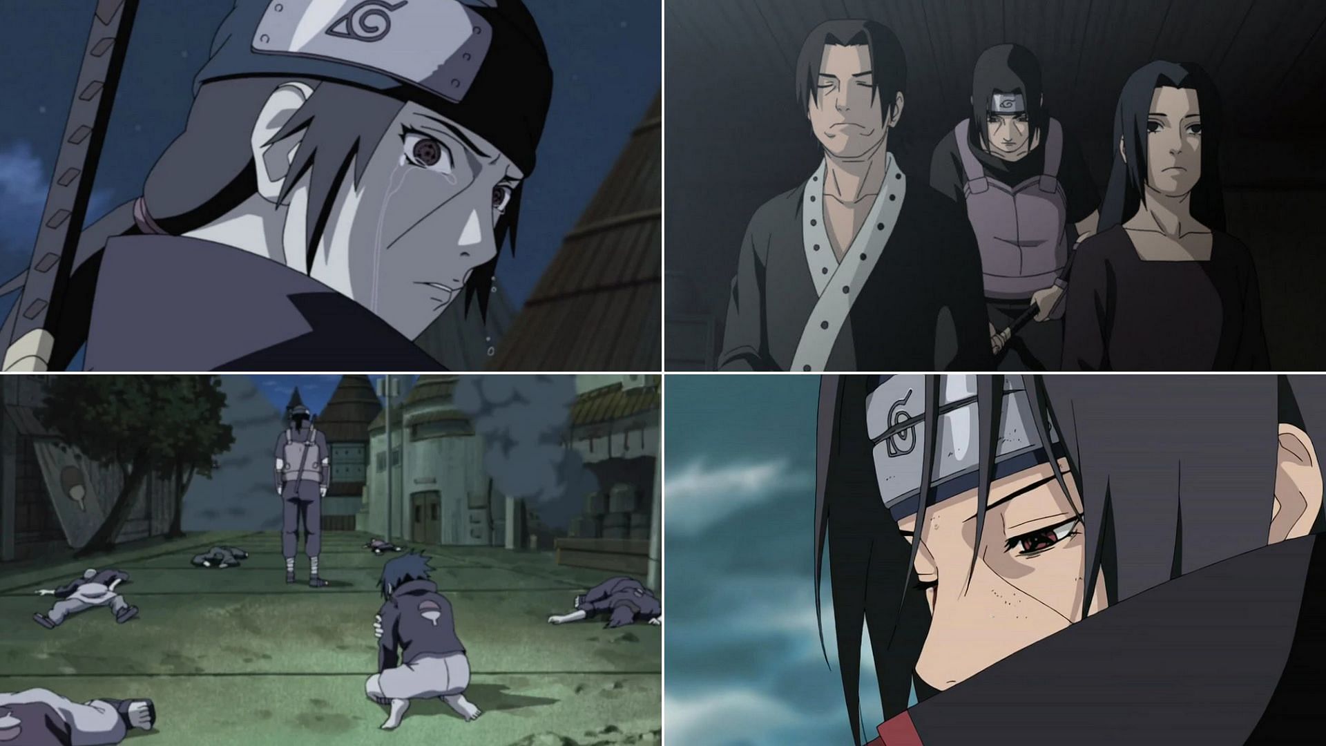 The dreadful night of the Uchiha Clan massacre (Image via Studio Pierrot)