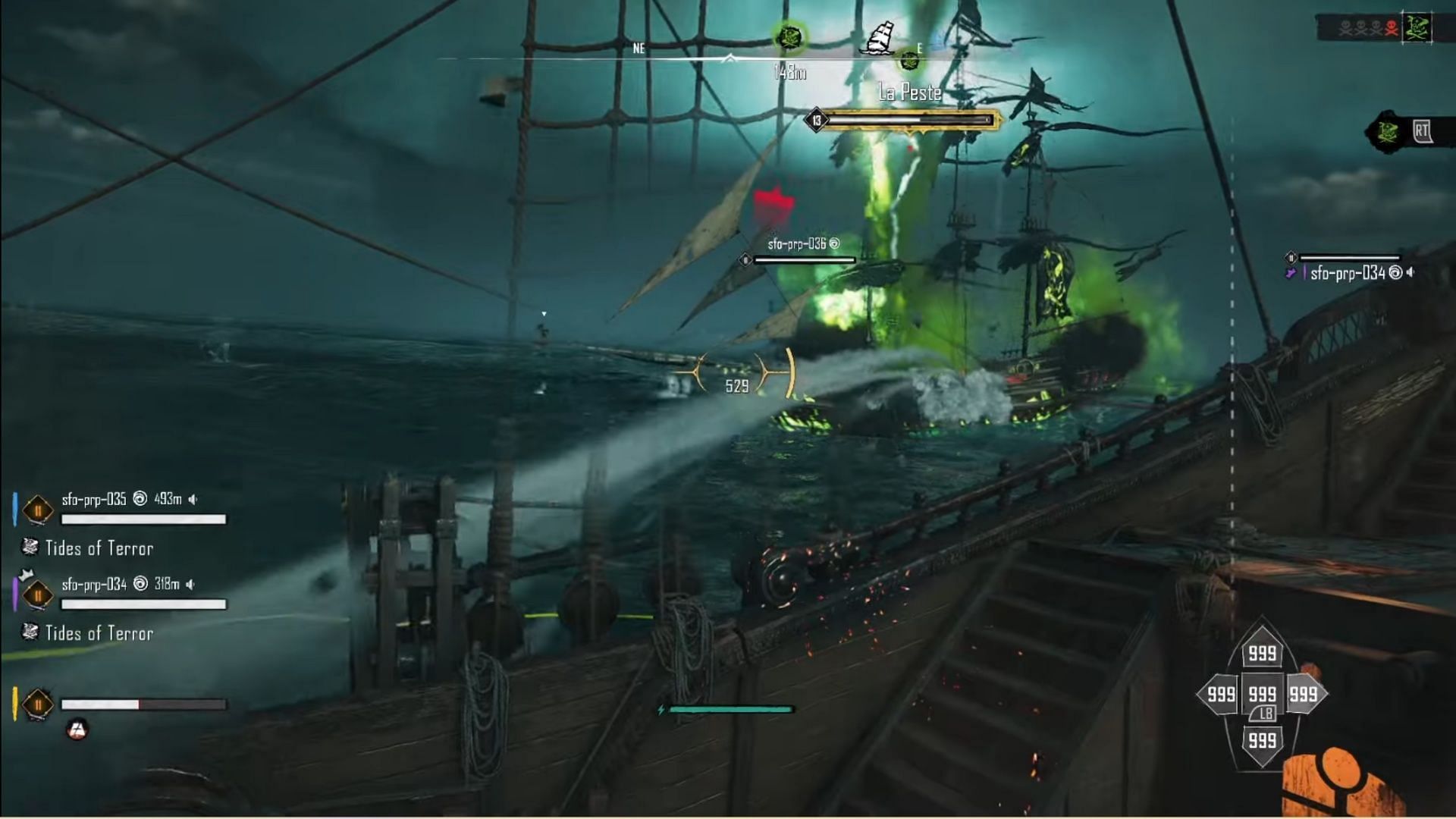 The Skull and Bones endgame content will be wild, including epic pirate bosses (Image via Ubisoft)