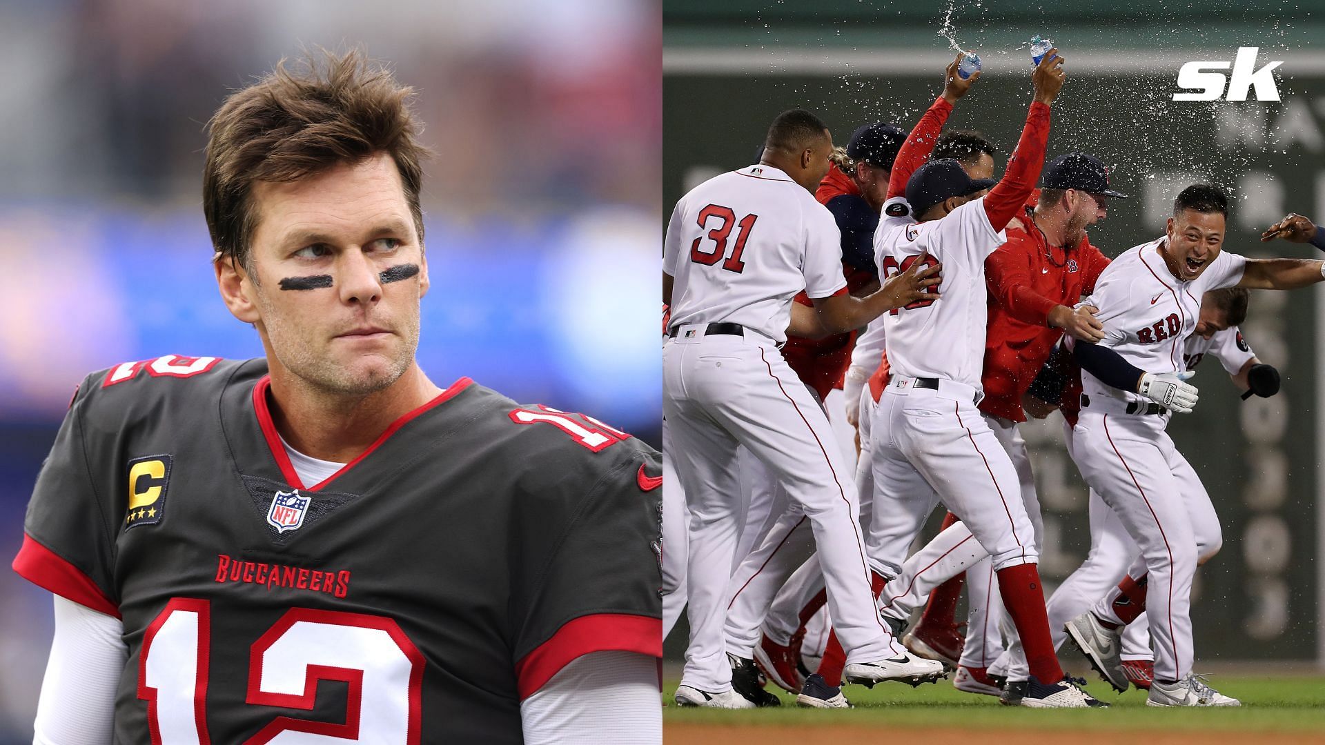 Tom Brady was seen sporting a Red Sox gear in a recent event 