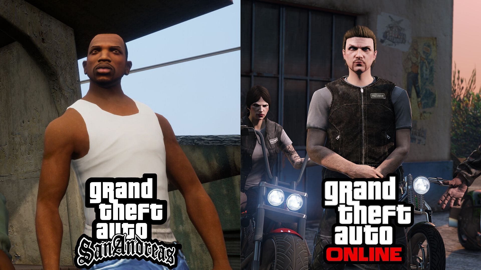 gta san andreas vs gta online