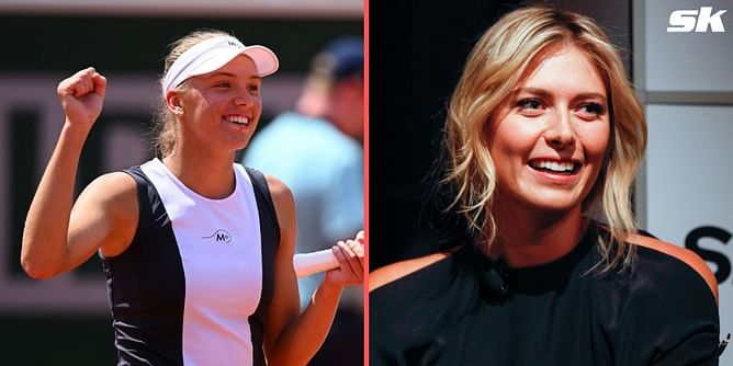 "It's not something special, I focus on myself and not about Maria Sharapova" - Alina Korneeva on being compared to the Russian icon