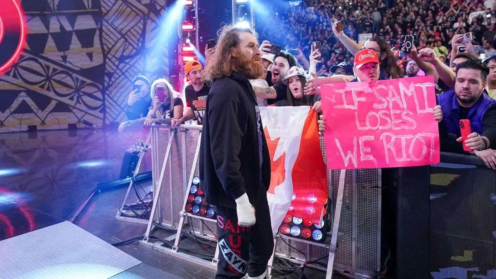 WWE स्टार सैमी ज़ेन के पास एक बार फिर से वर्ल्ड चैंपियन बनने का मौका है