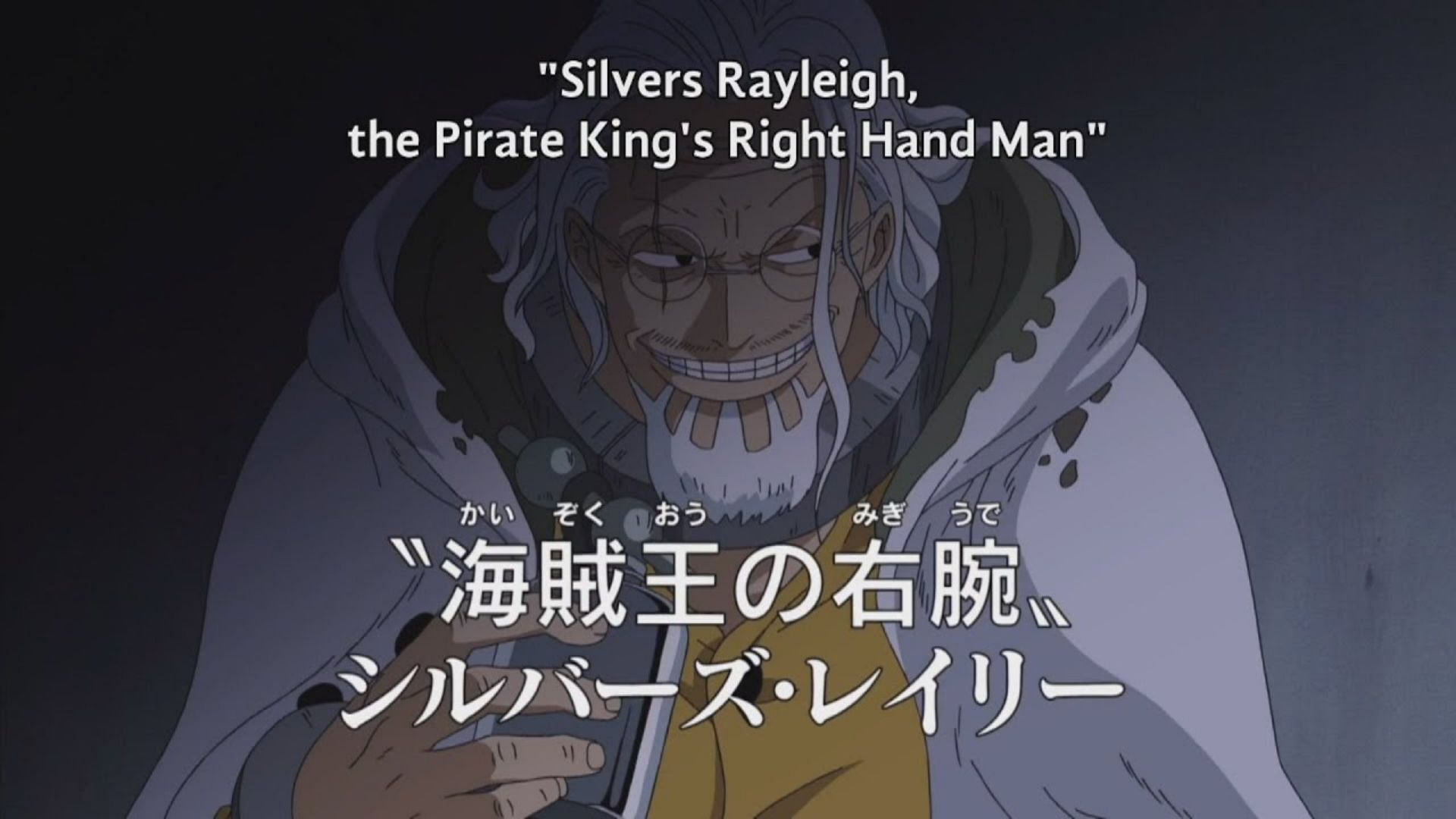 Silvers Rayleigh&#039;s first appearance in the anime (Image via Toei)