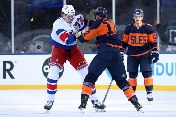 Rangers' Peter Laviolette responds to sustainability concerns stemming from rookie Matt Rempe's fighting frequency