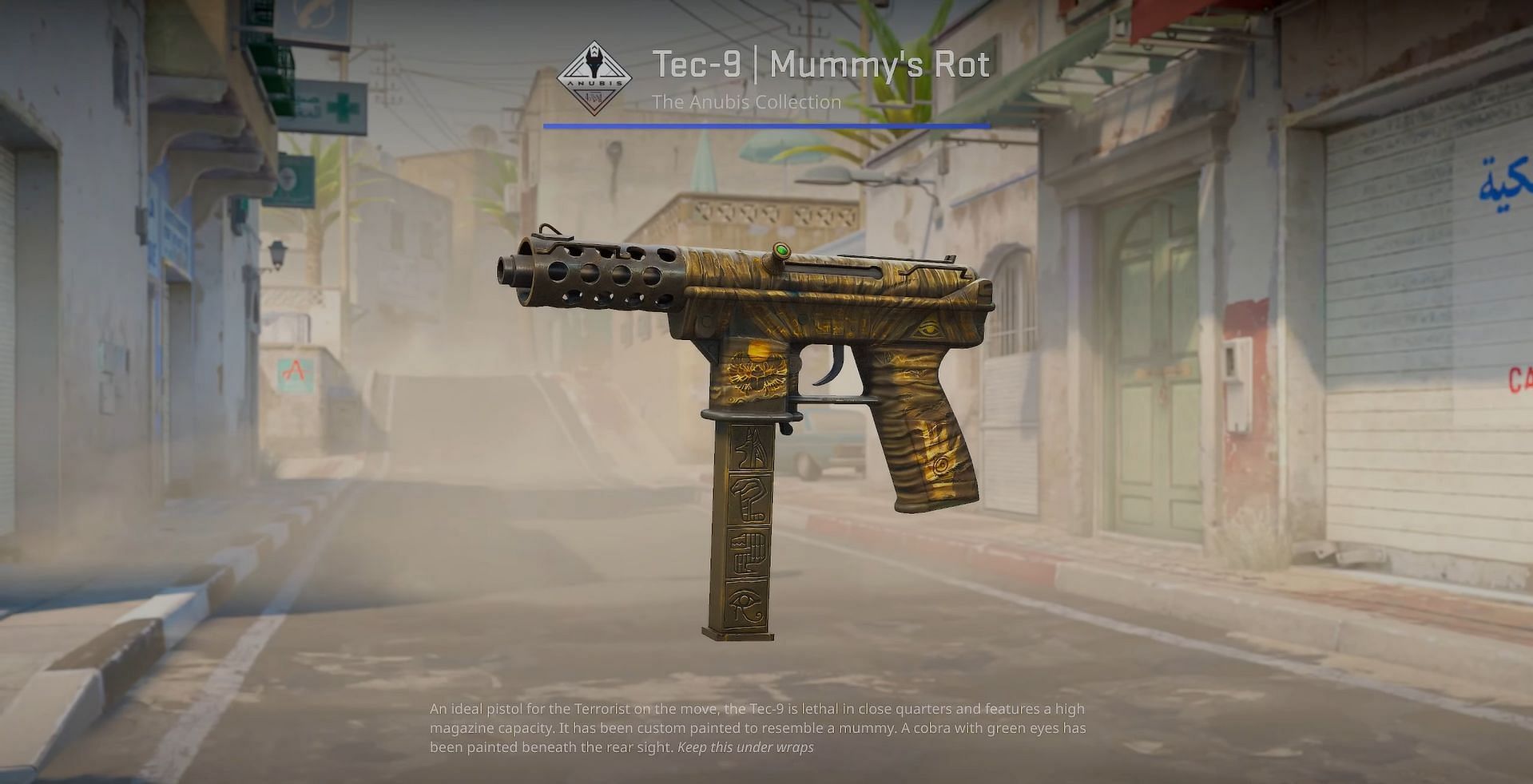 Tec-9 Mummy&#039;s Rot (Image via YouTube/covernant)