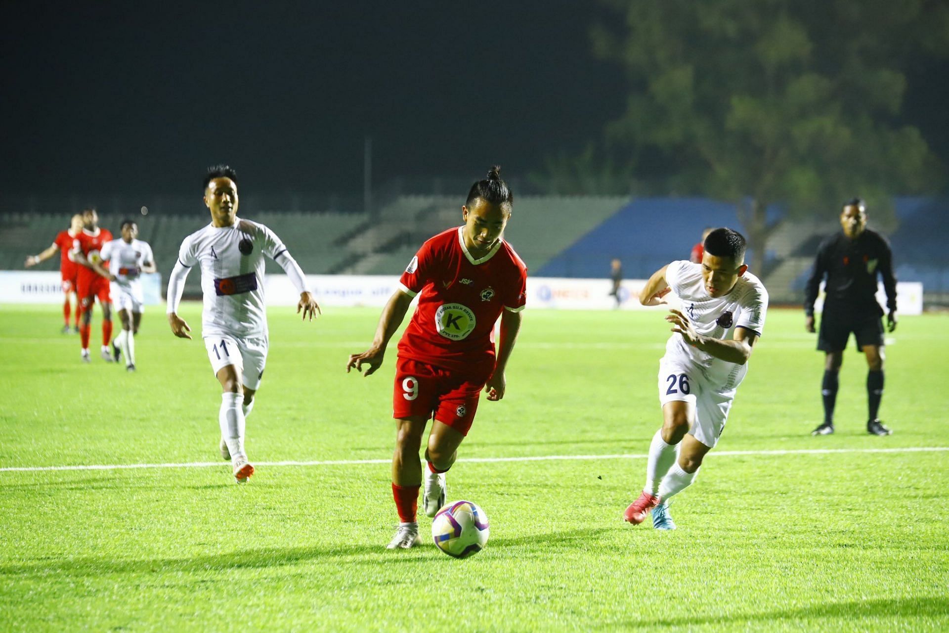 Aizawl FC will hope to beat Real Kashmir at home on Wednesday. [AIFF Media]