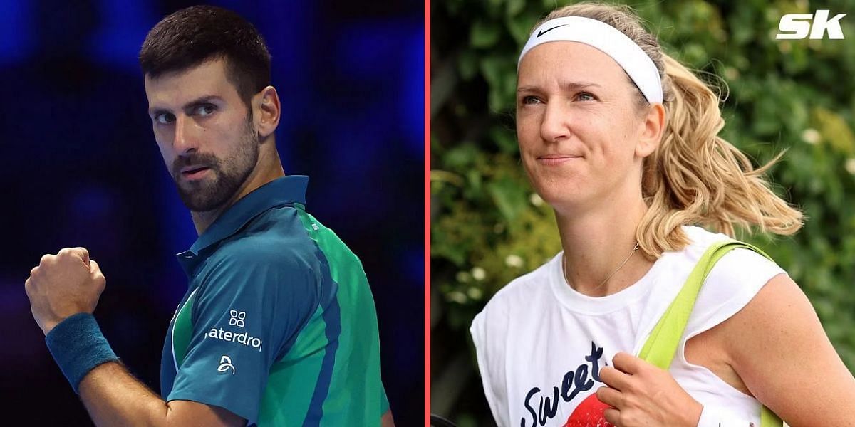 Victoria Azarenka has heaped praise on Novak Djokovic.