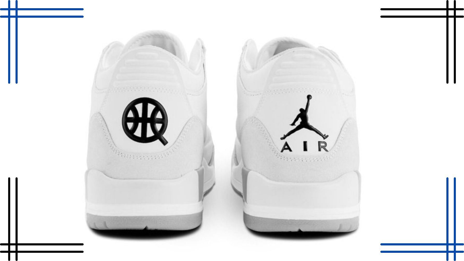 Air Jordan 3 Quai 54 shoes (Image via Twitter/@footweargalore)