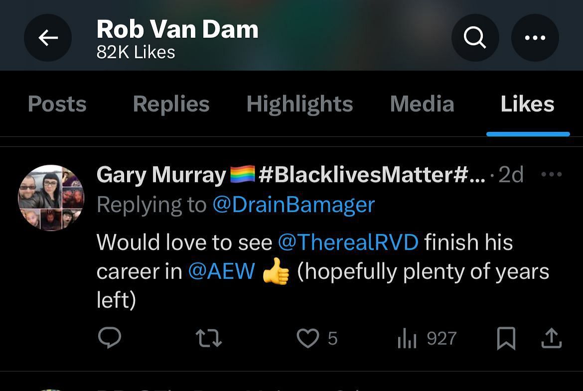 RVD&#039;s liked tweets